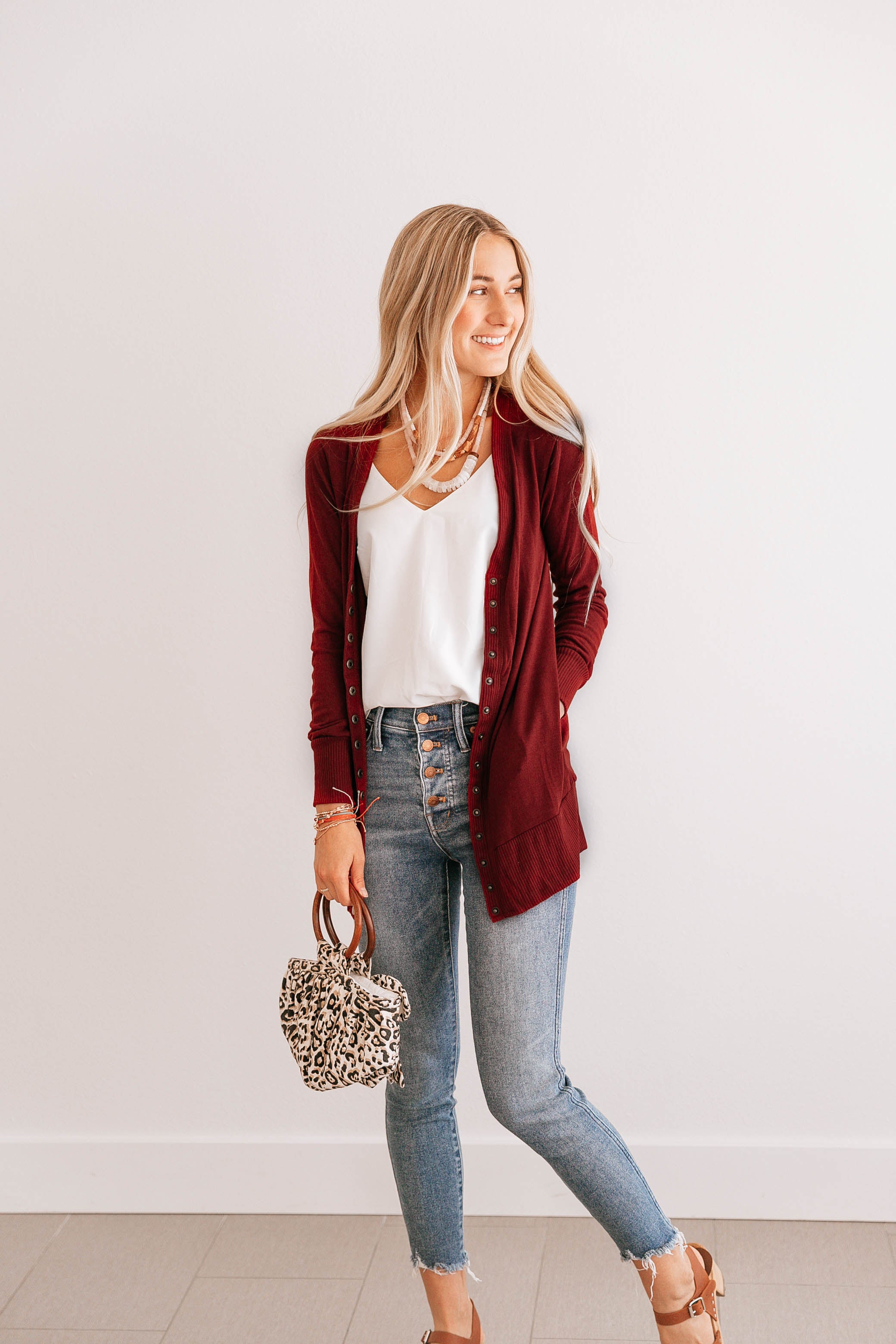 Duster Button Cardigan