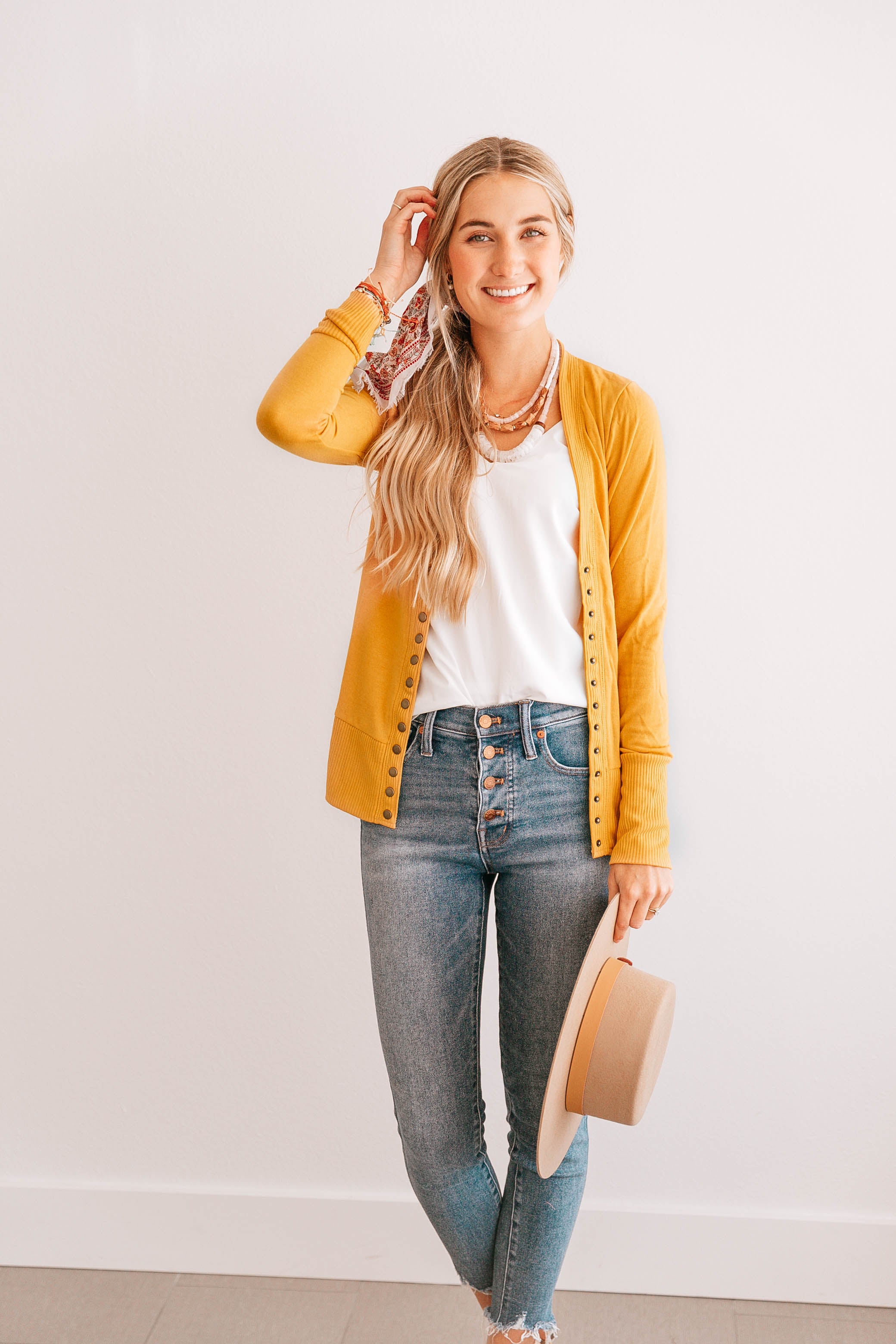 Duster Button Cardigan