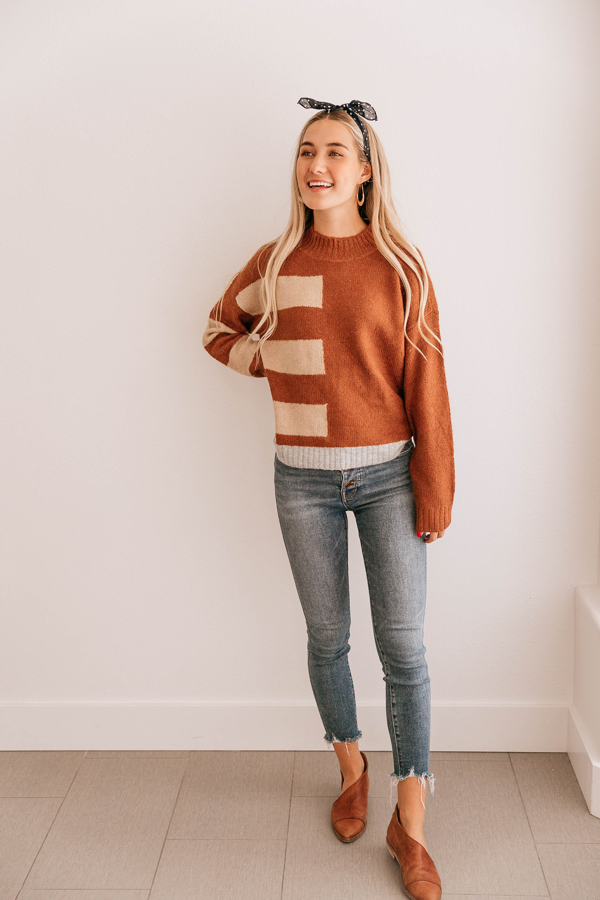 Color Block Sweater