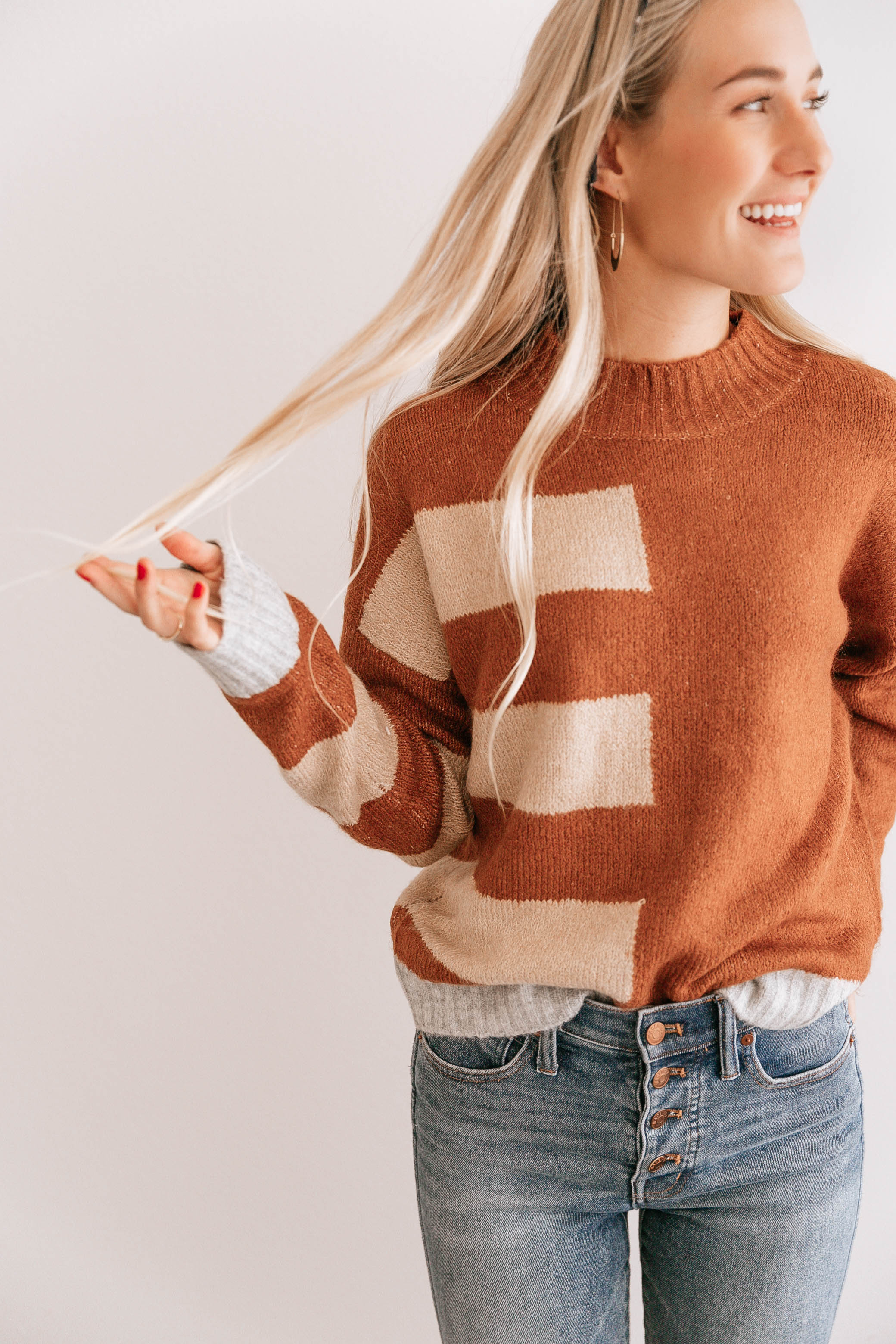 Color Block Sweater