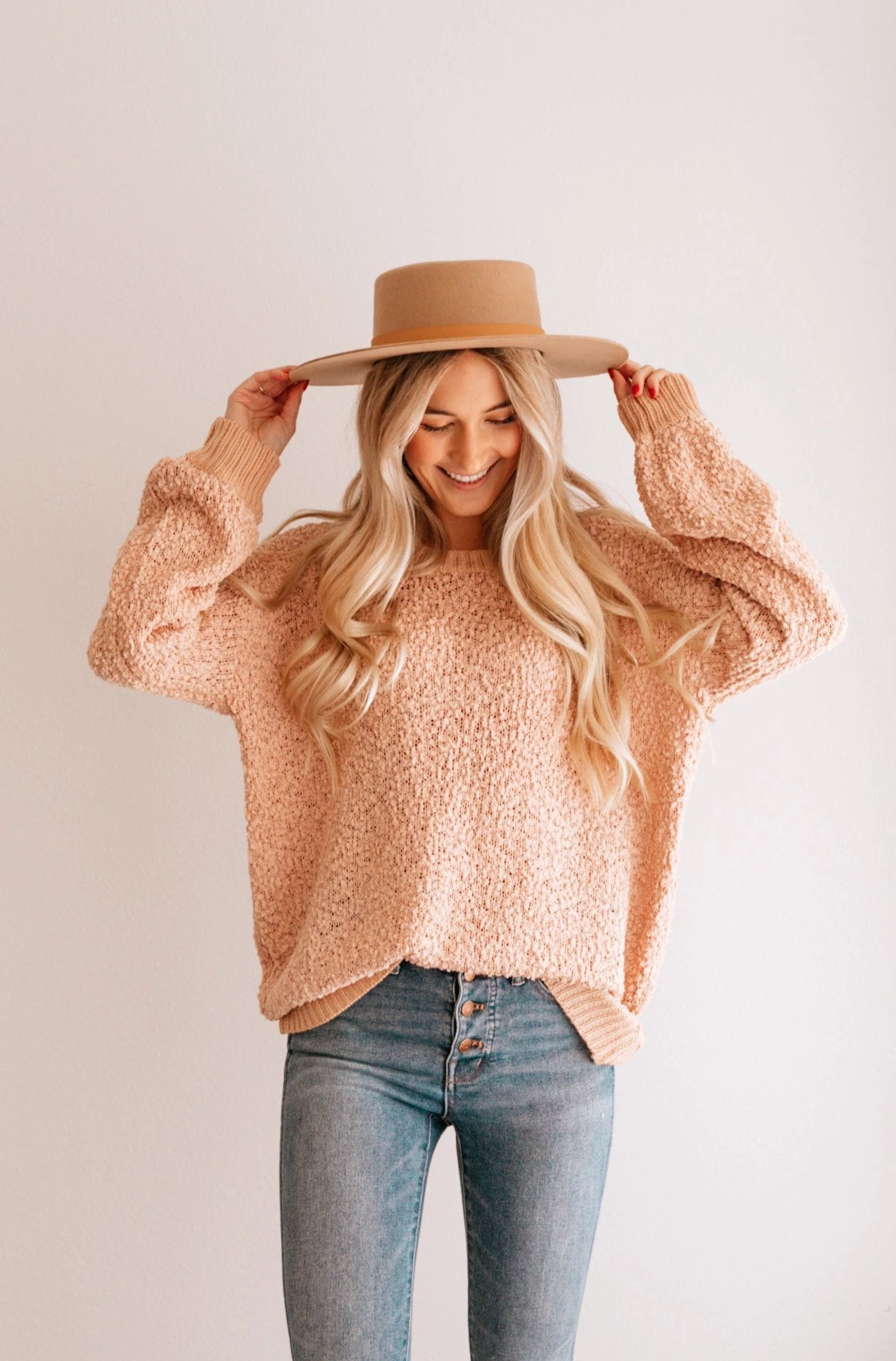 Oversized Textured Sweater