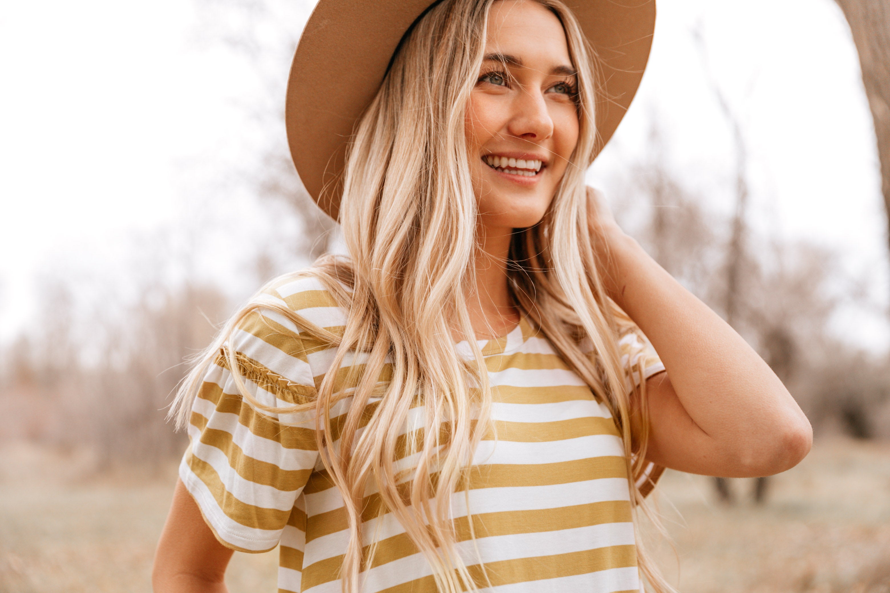 Ruffle Sleeve Detailed Tee