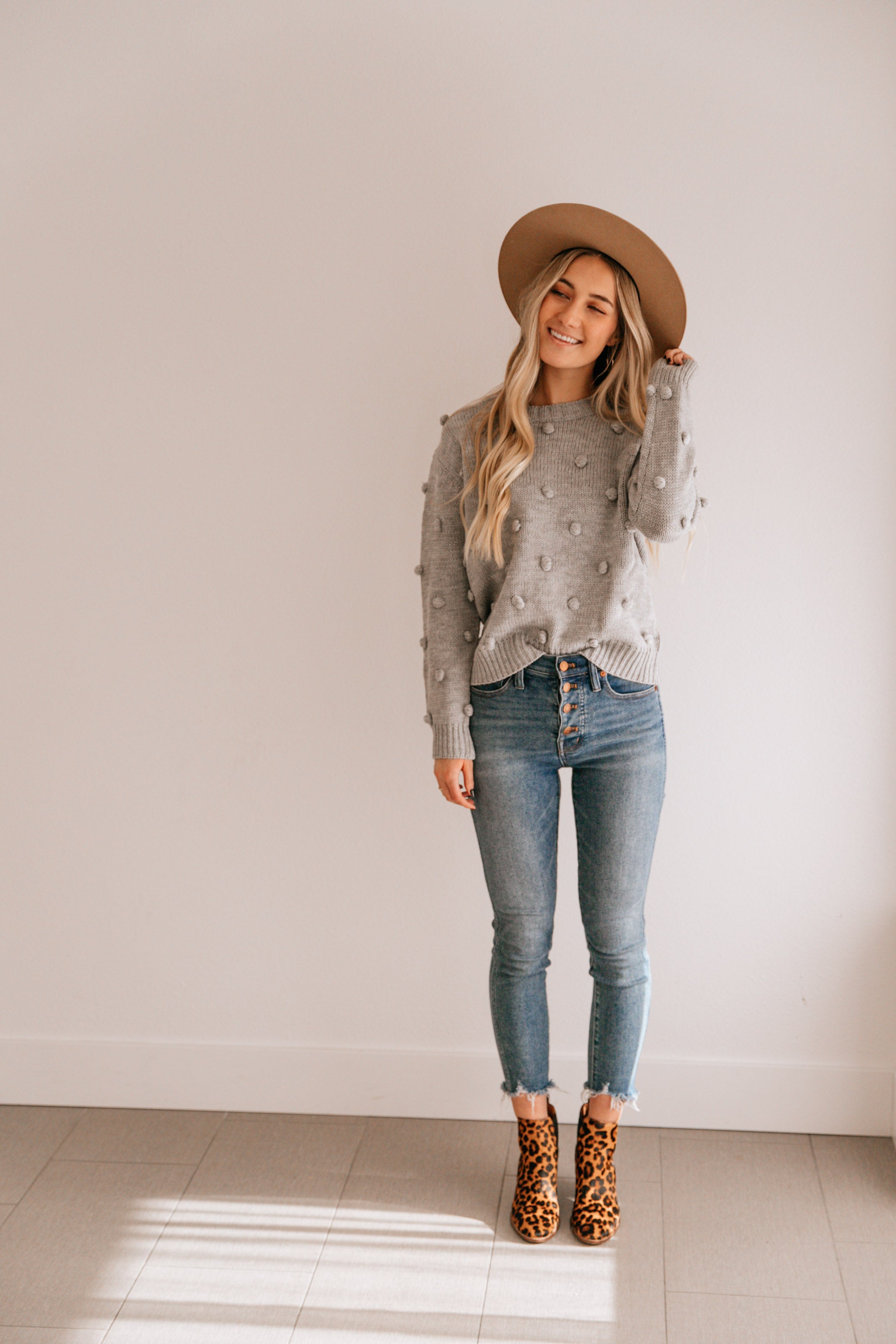 Perfect Pom Pom Sweater