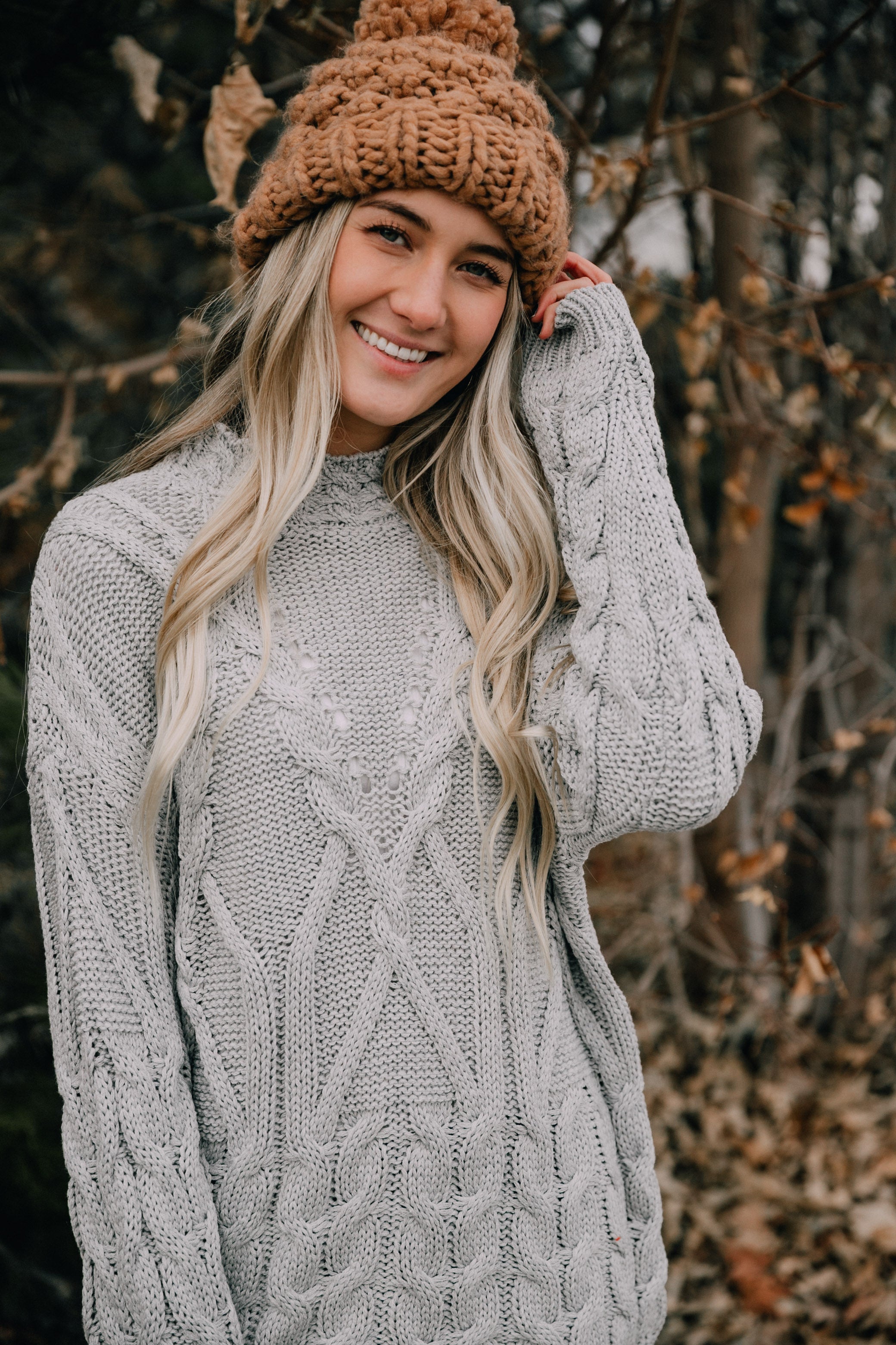 Classic Cable Knit Sweater