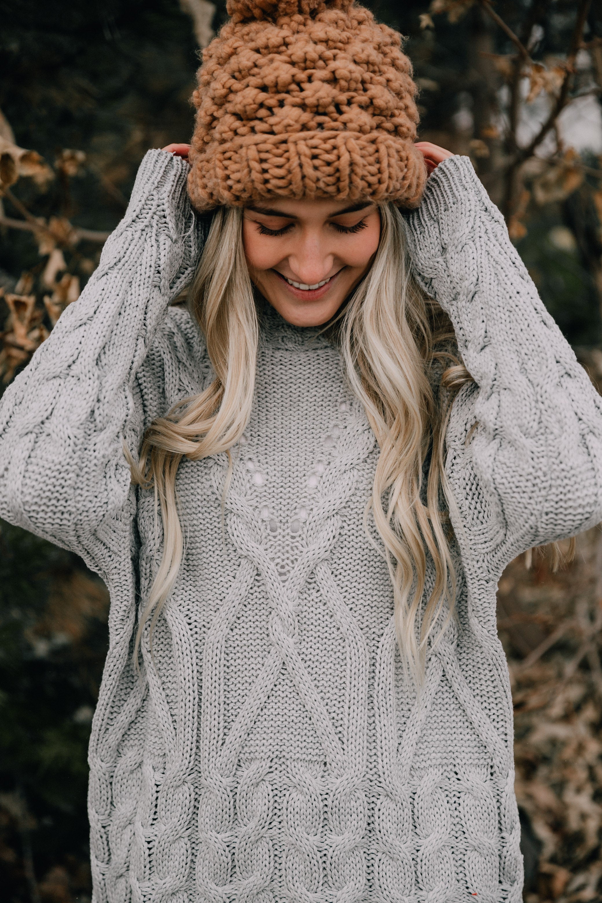 Classic Cable Knit Sweater