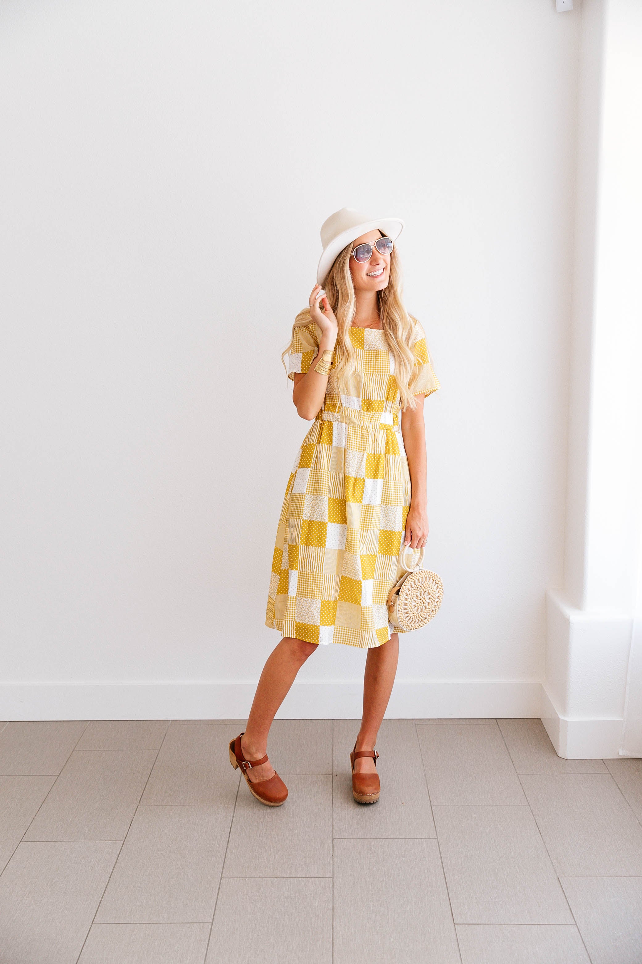 Garden Patchwork Dress